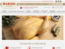 Tablet Screenshot of carnsmarsol.com